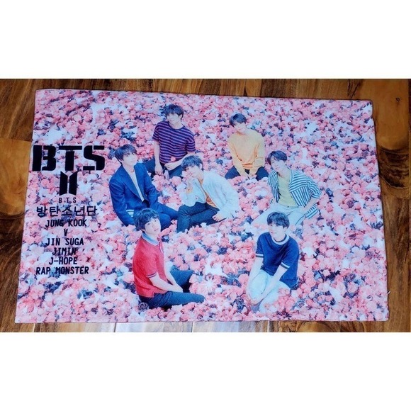 BTS vintage pillow case. Young BTS boys Kpop Collectable Rare BTS Army must have - Picture 1 of 4